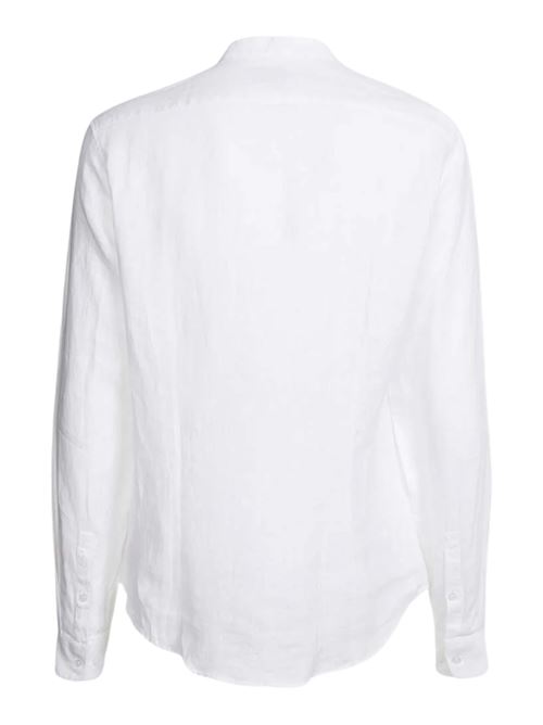 Camicia uomo bianca in lino Calvin Klein | K10K1095110K4